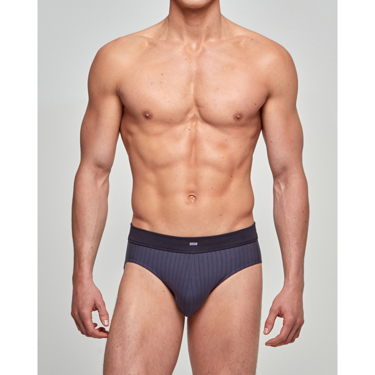 Slip de homem às riscas Cotton Stretch - 020-1123020-A31